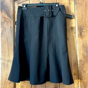 Big Belt Black Skirt Size 6